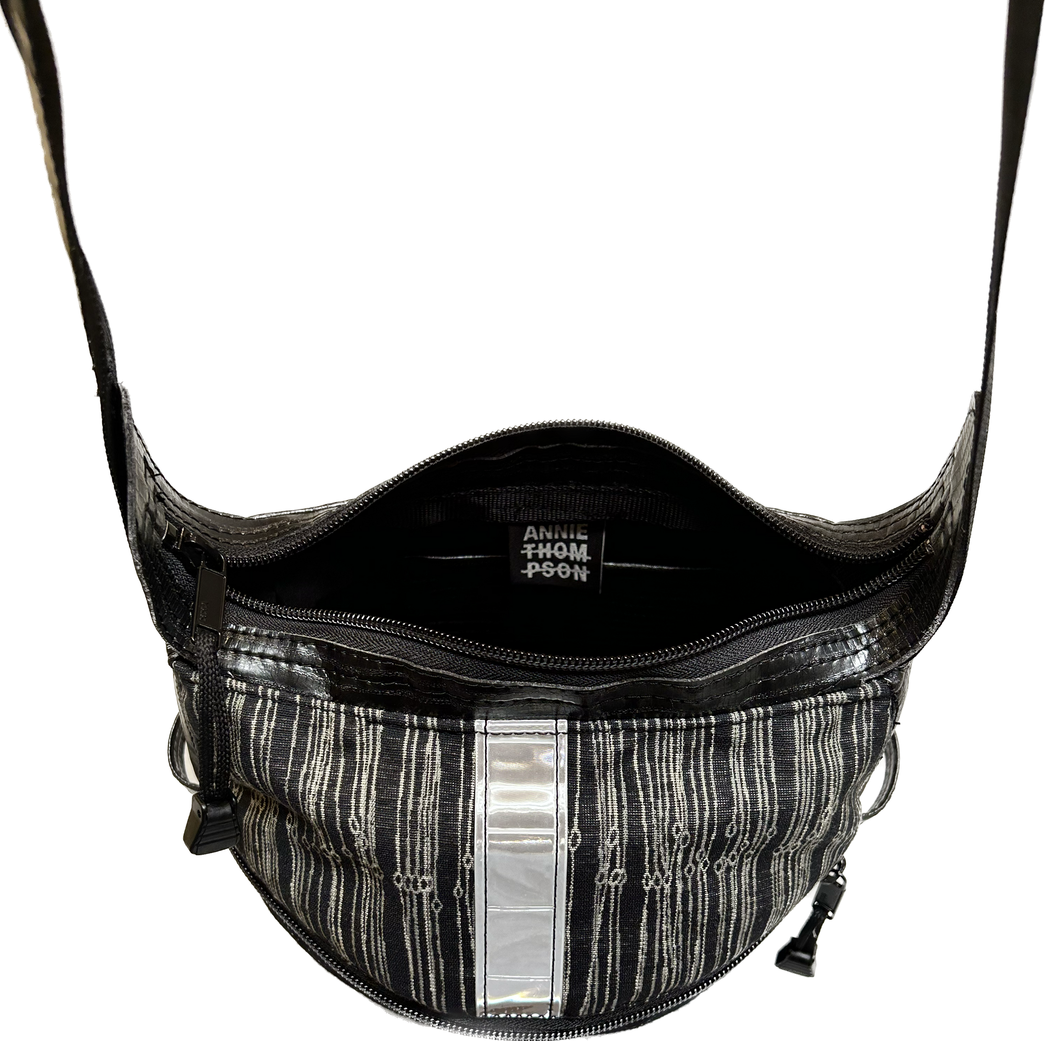 Lucky Tortoise bag cross-body/shoulder bag - black grey