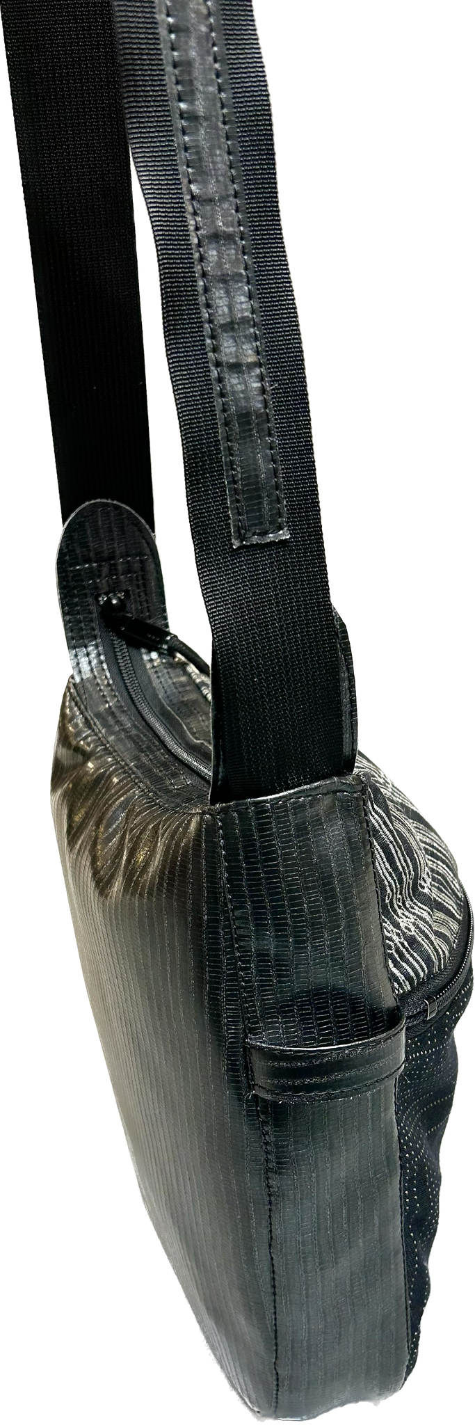 Lucky Tortoise bag cross-body/shoulder bag - black grey