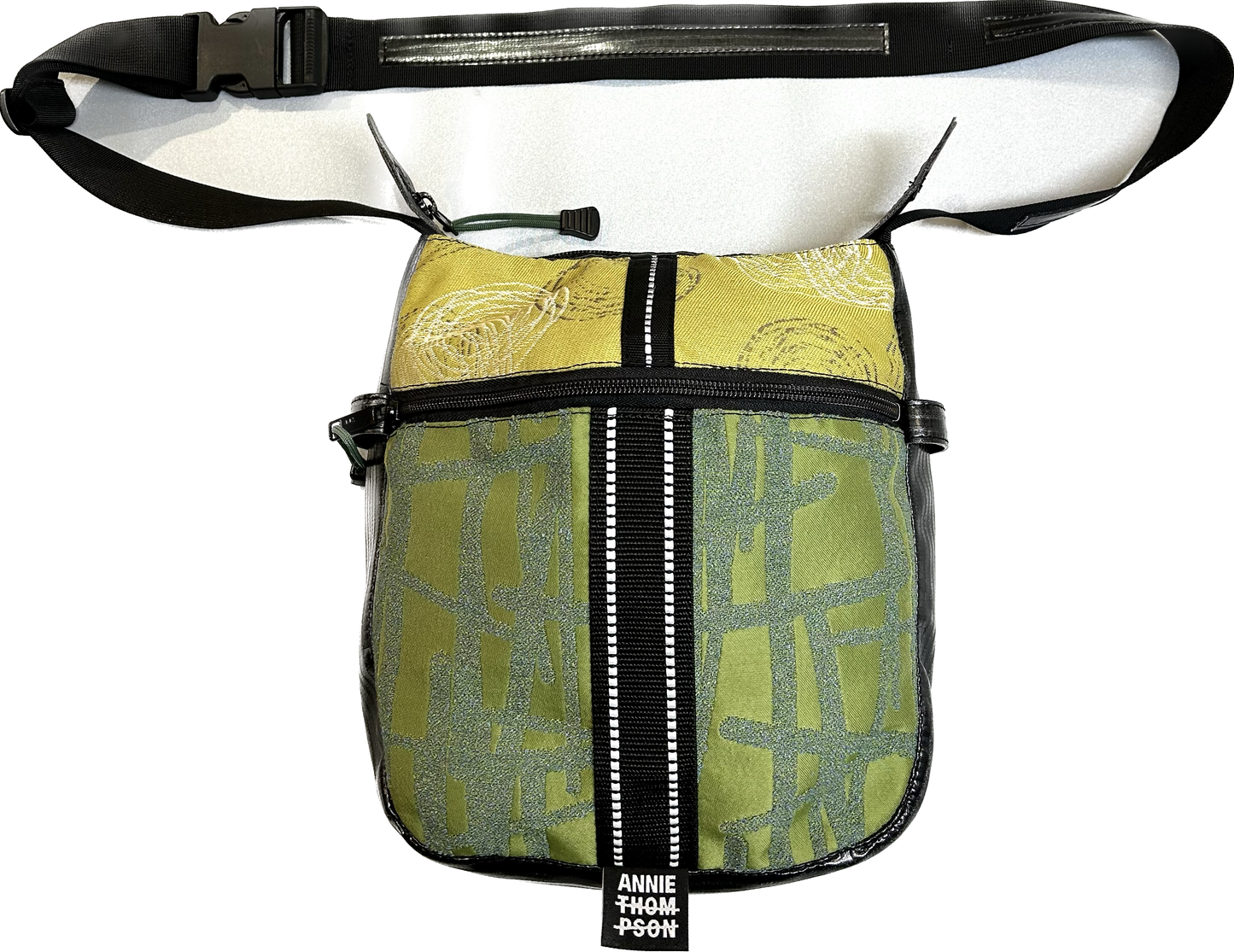 Lucky Tortoise bag - greens - Personal Baggage Collection X-Body/shoulder bag