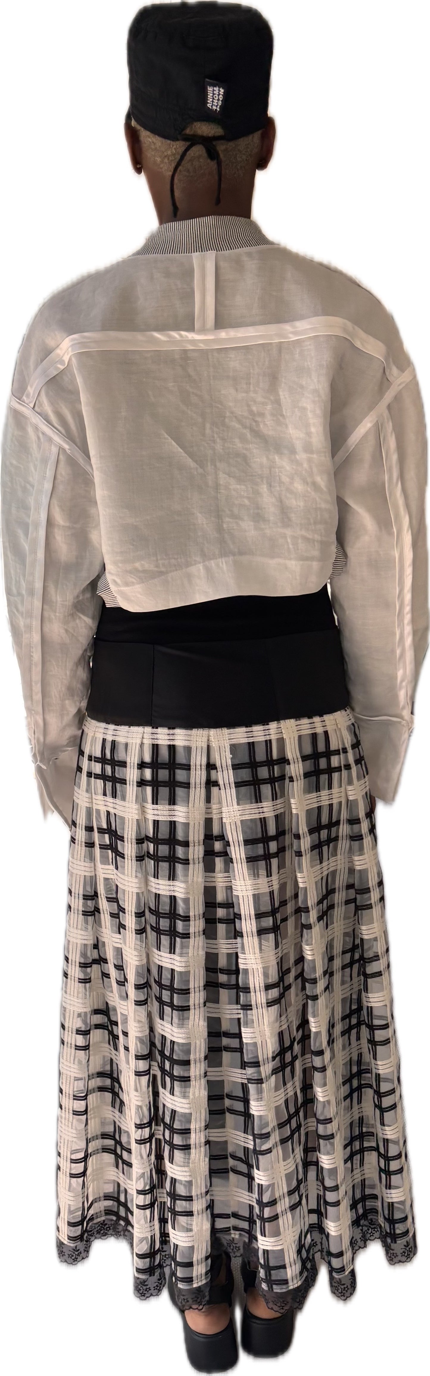 The Beijing Bomb - organic ramie cropped blazer