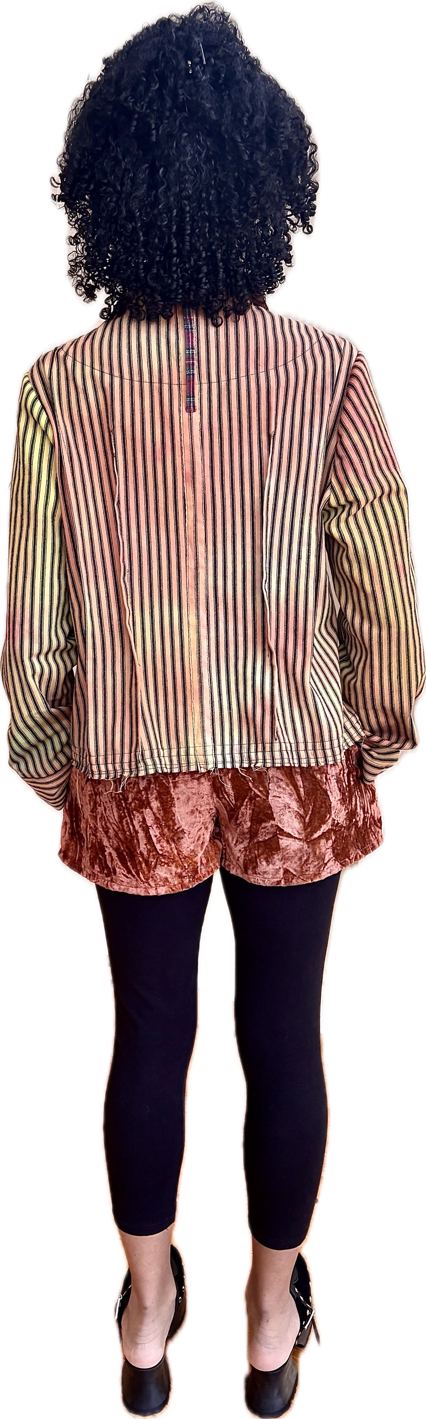 Hot Spell Disco Dance Shorts - Velvet Crush Cognac Copper