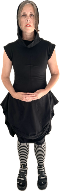 LOBD Li'l Organic Black Dress
