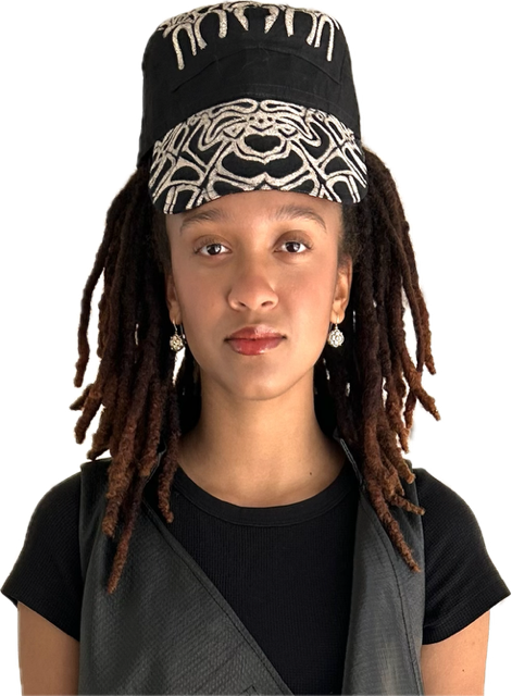 A DELUXE Rocky Cap | Black Cotton