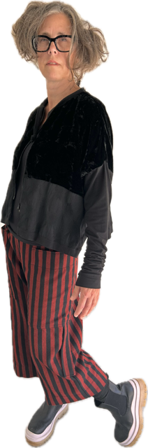 Velvet Black Jack - sweater jacket