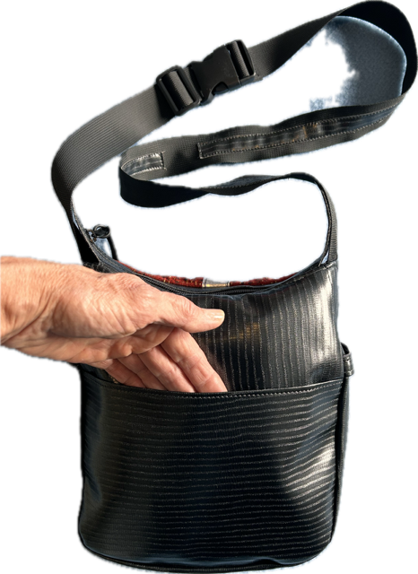 Lucky Tortoise Bag - Grey Charcoal - Personal Baggage Collection