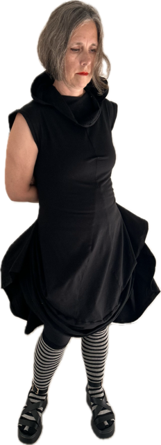 LOBD Li'l Organic Black Dress