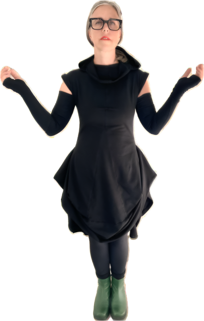 LOBD Li'l Organic Black Dress