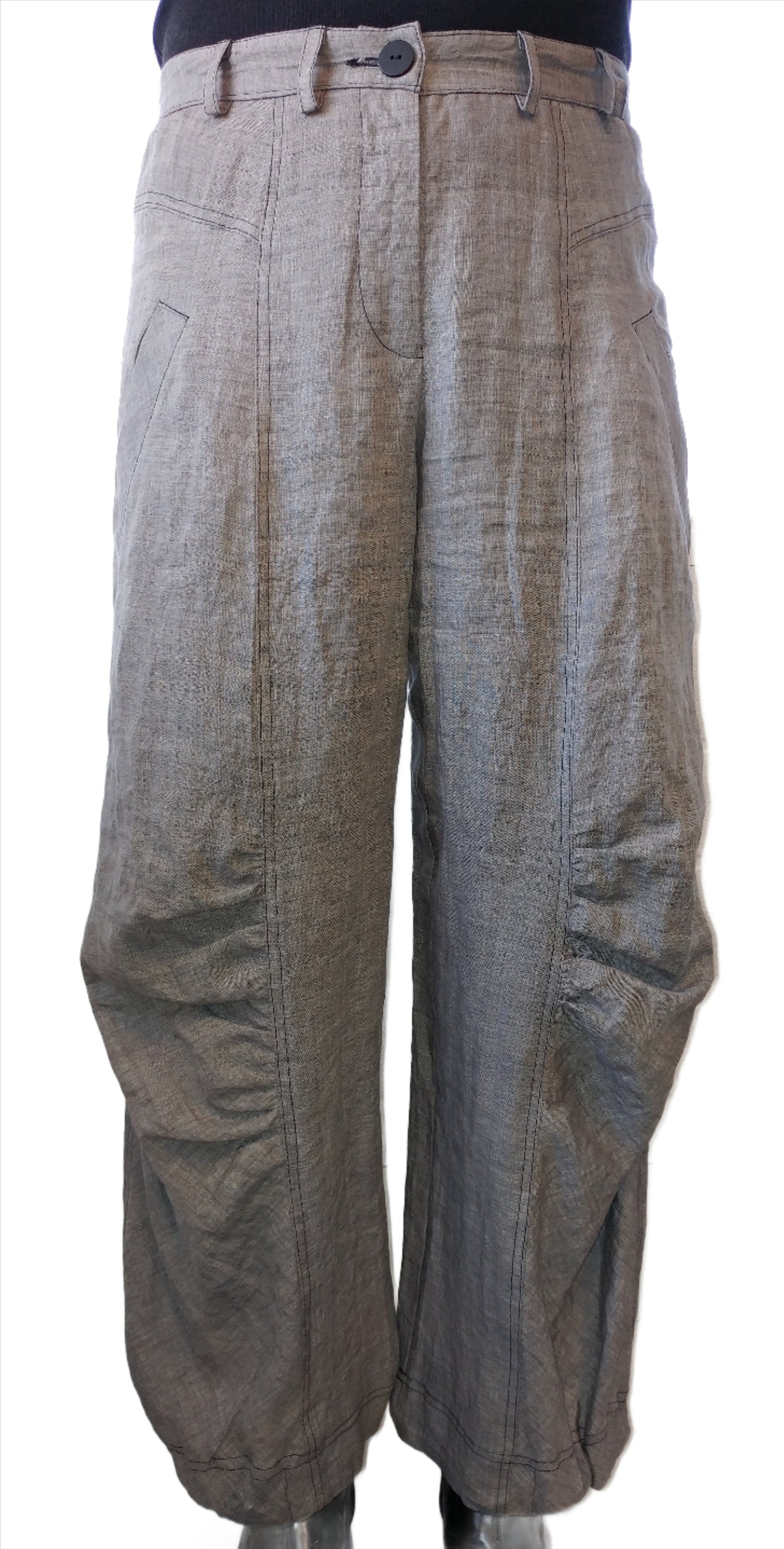 Babester Pant | Sage Linen