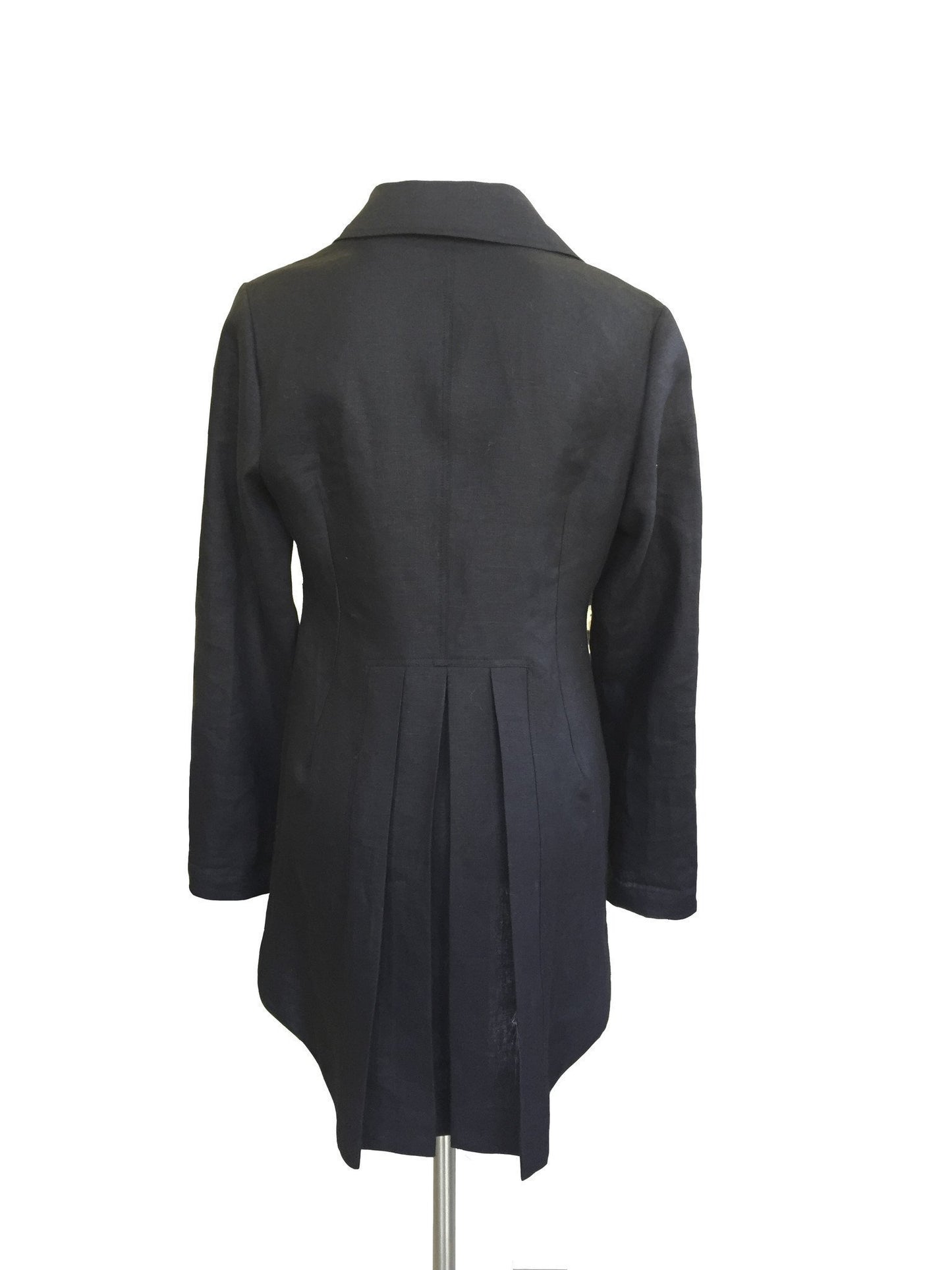 B Star Jacket I Black Linen