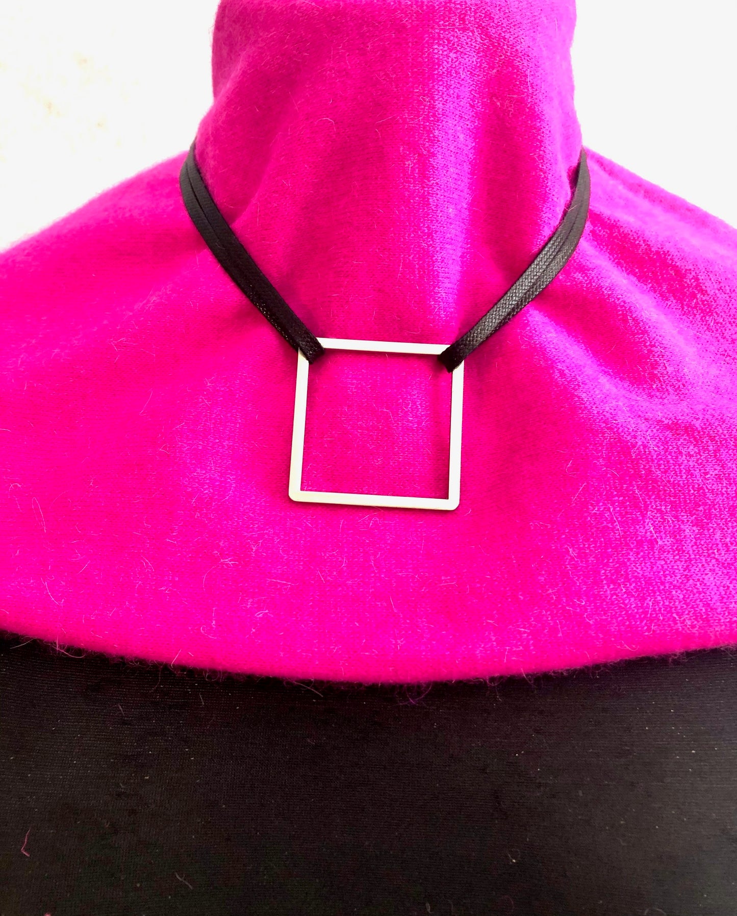 A Silver Box Neck Piece