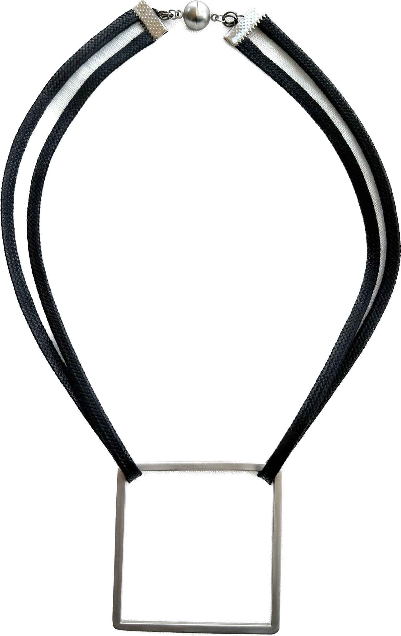 A Silver Box Neck Piece