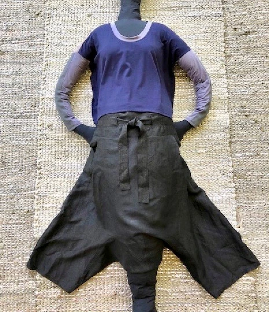 Juku Tie Pant - 100% Silk