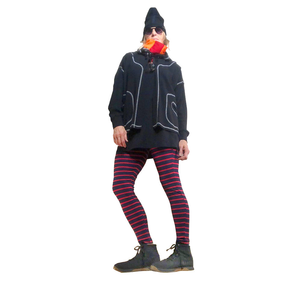 New Free World Hoody Jacket | 100% Cotton Melange