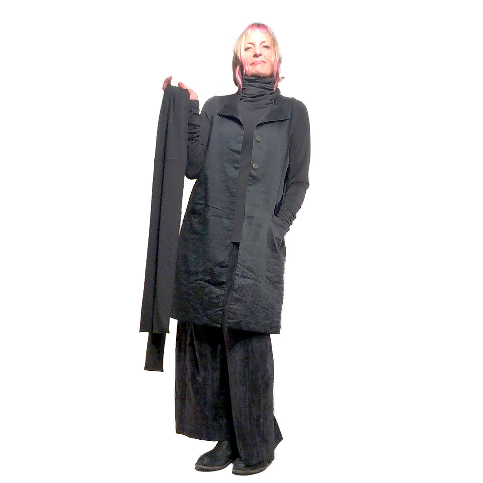 The AVA scarf - cacao - AT 2020/40 MicroBE collection