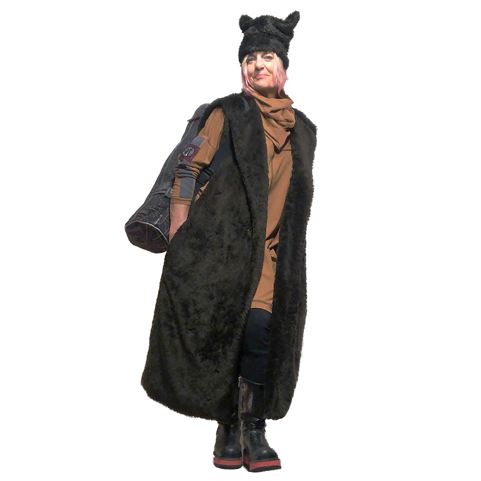 The Reggie - rugged faux fur hat