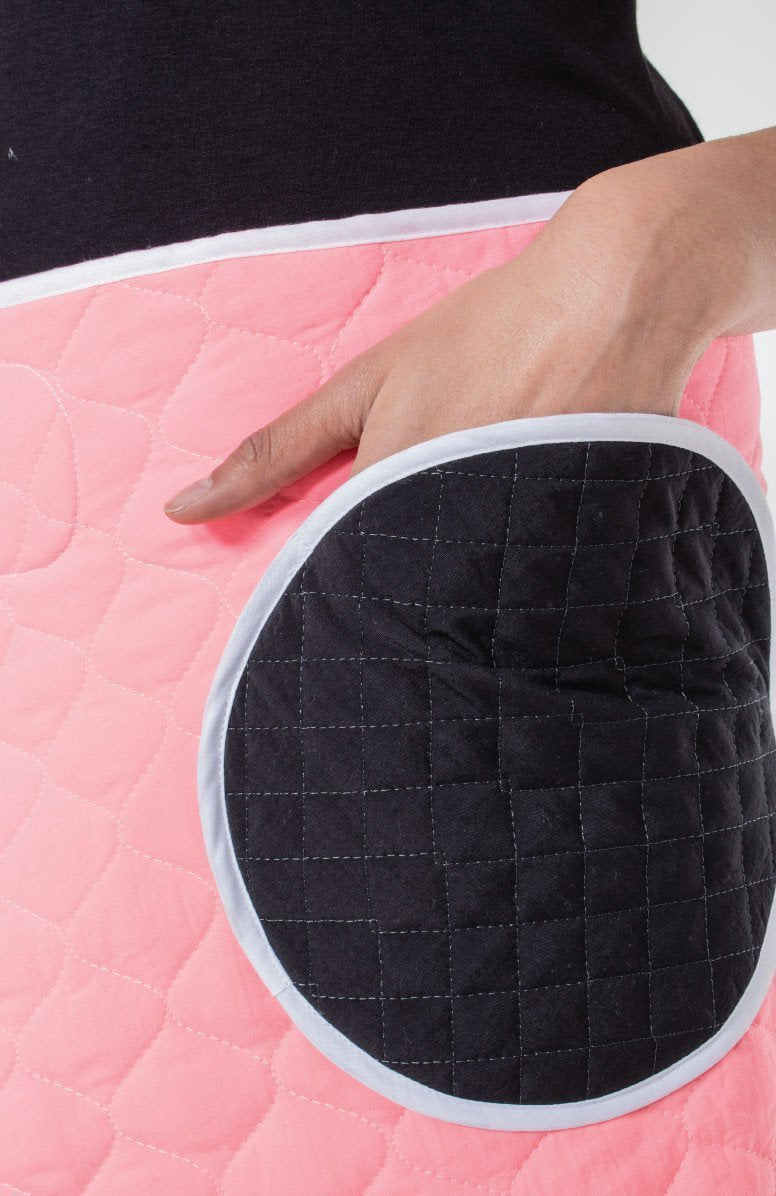 Booty Warmer | Double Bubble + Grey Black