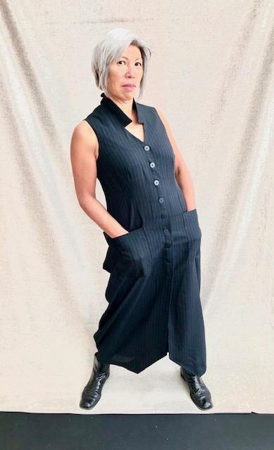 Black Lamb Dress I Cool Wool