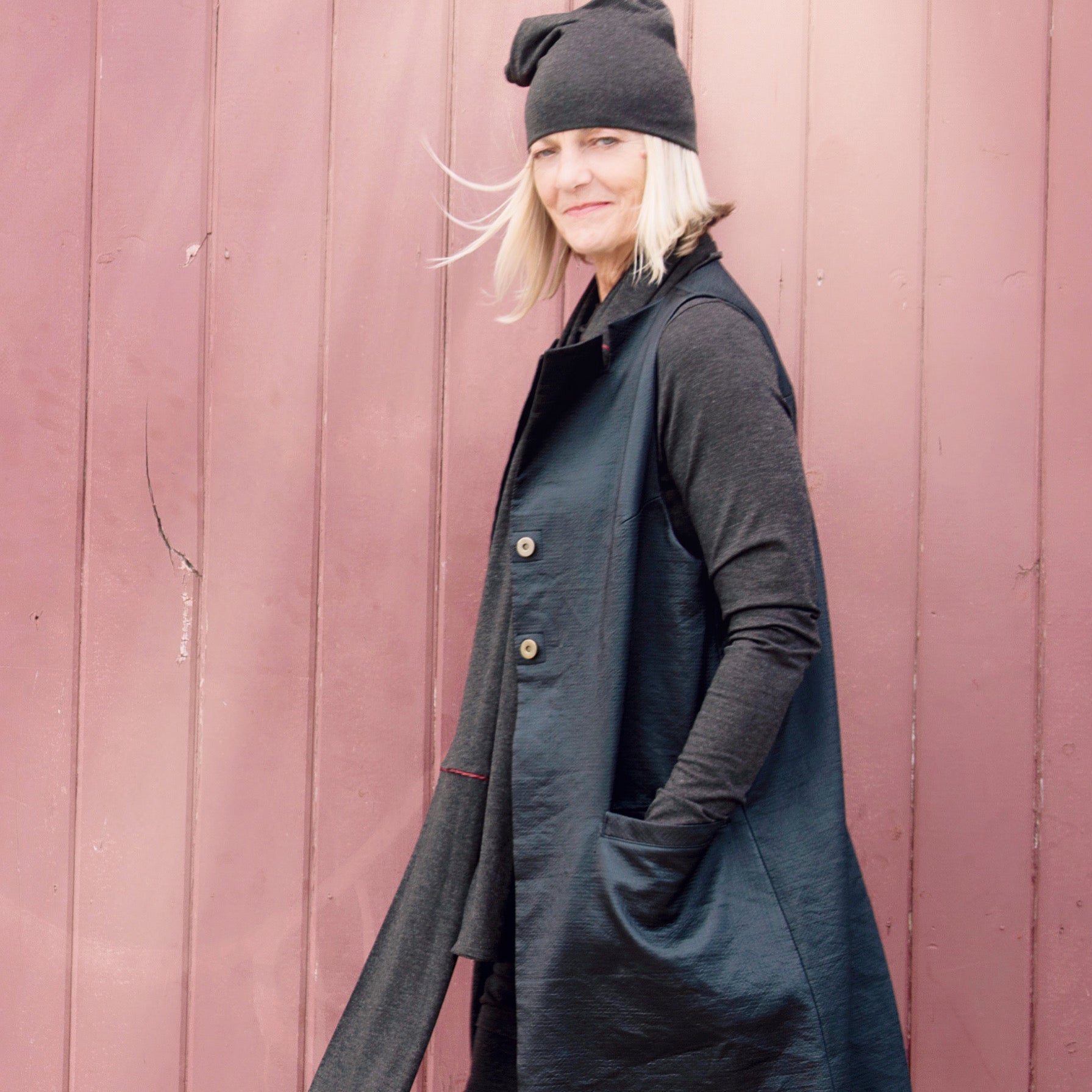 The AVA scarf - cacao - AT 2020/40 MicroBE collection