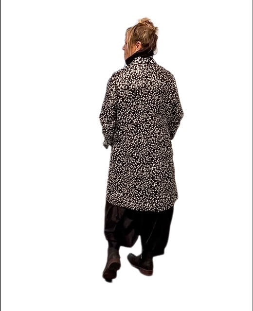 Buenos Coat - Silk + Metallic