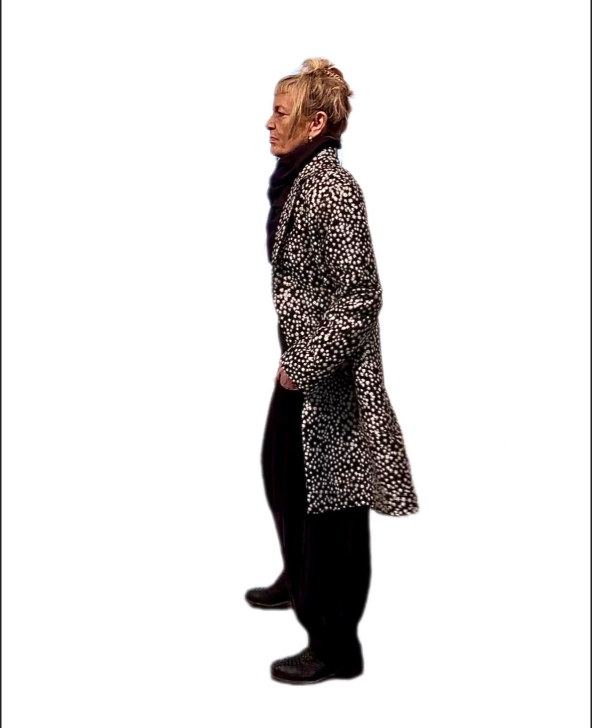 Buenos Coat - Silk + Metallic
