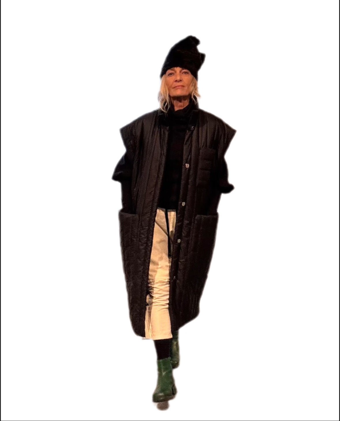 Tottori vest - quilted nylon for warmth and wind resistance