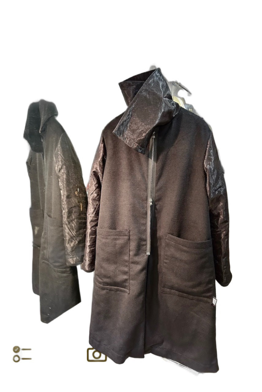 'The Detroit' wool cashmere winter coat