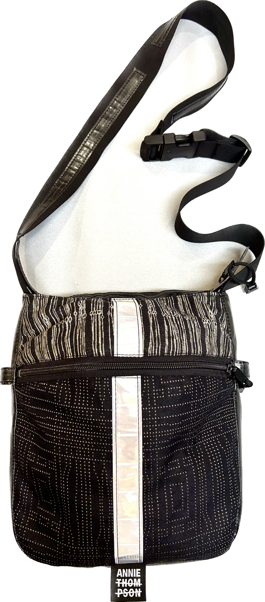 Lucky Tortoise bag cross-body/shoulder bag - black grey