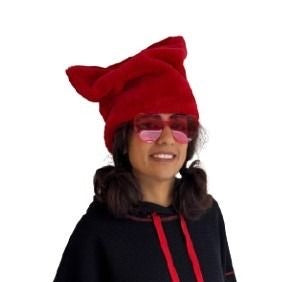 My Red Reggie hat