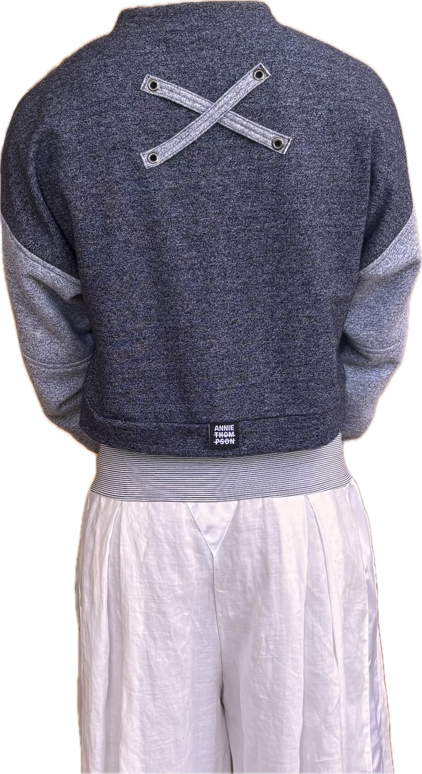 The Modernist Jacket - double grey cotton