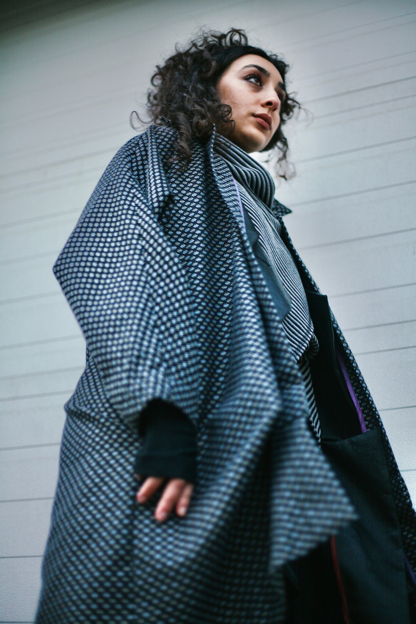 Opera Manteau | Dot Weave
