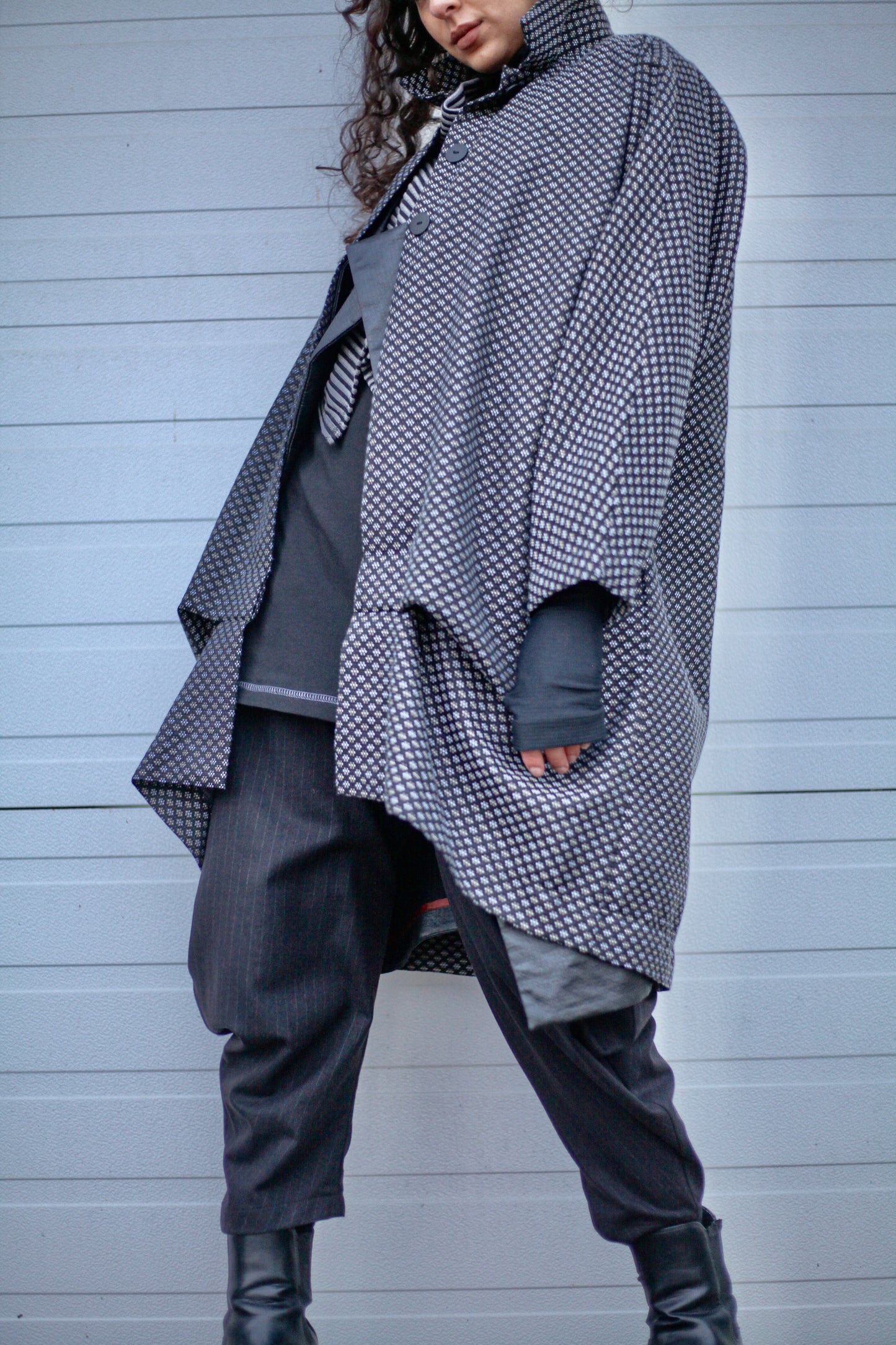 Opera Manteau | Dot Weave
