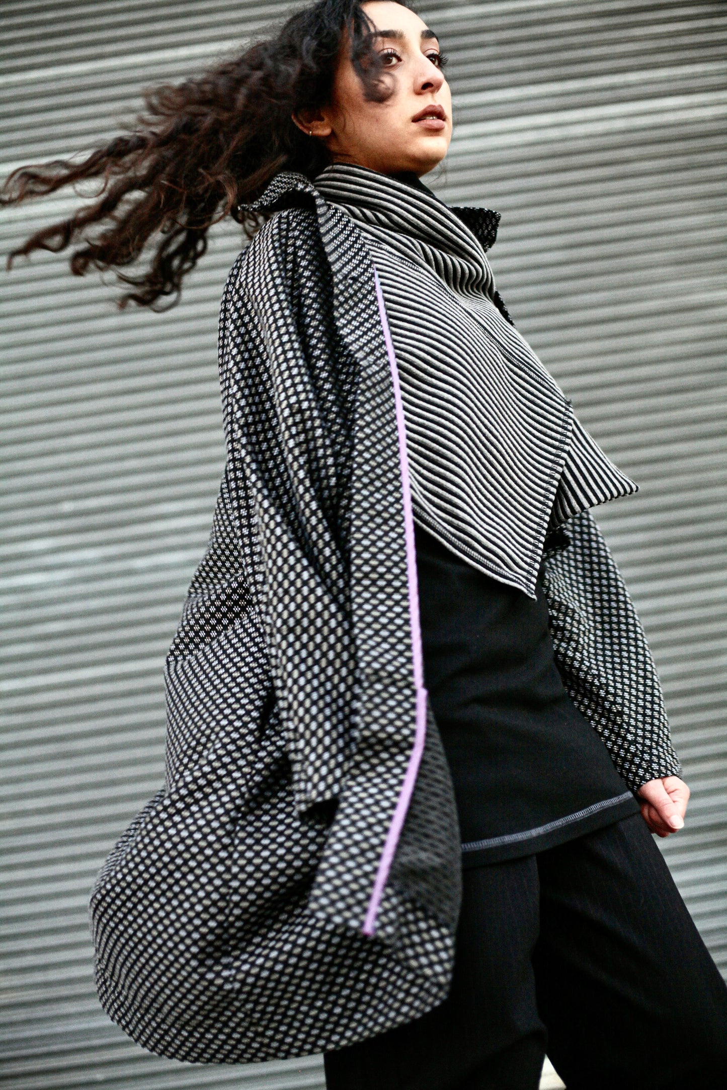 Opera Manteau | Dot Weave