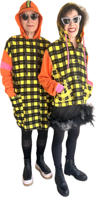 AT CitruSplosion Lemon Zest Hoodie - Lemon Plaid Cotton