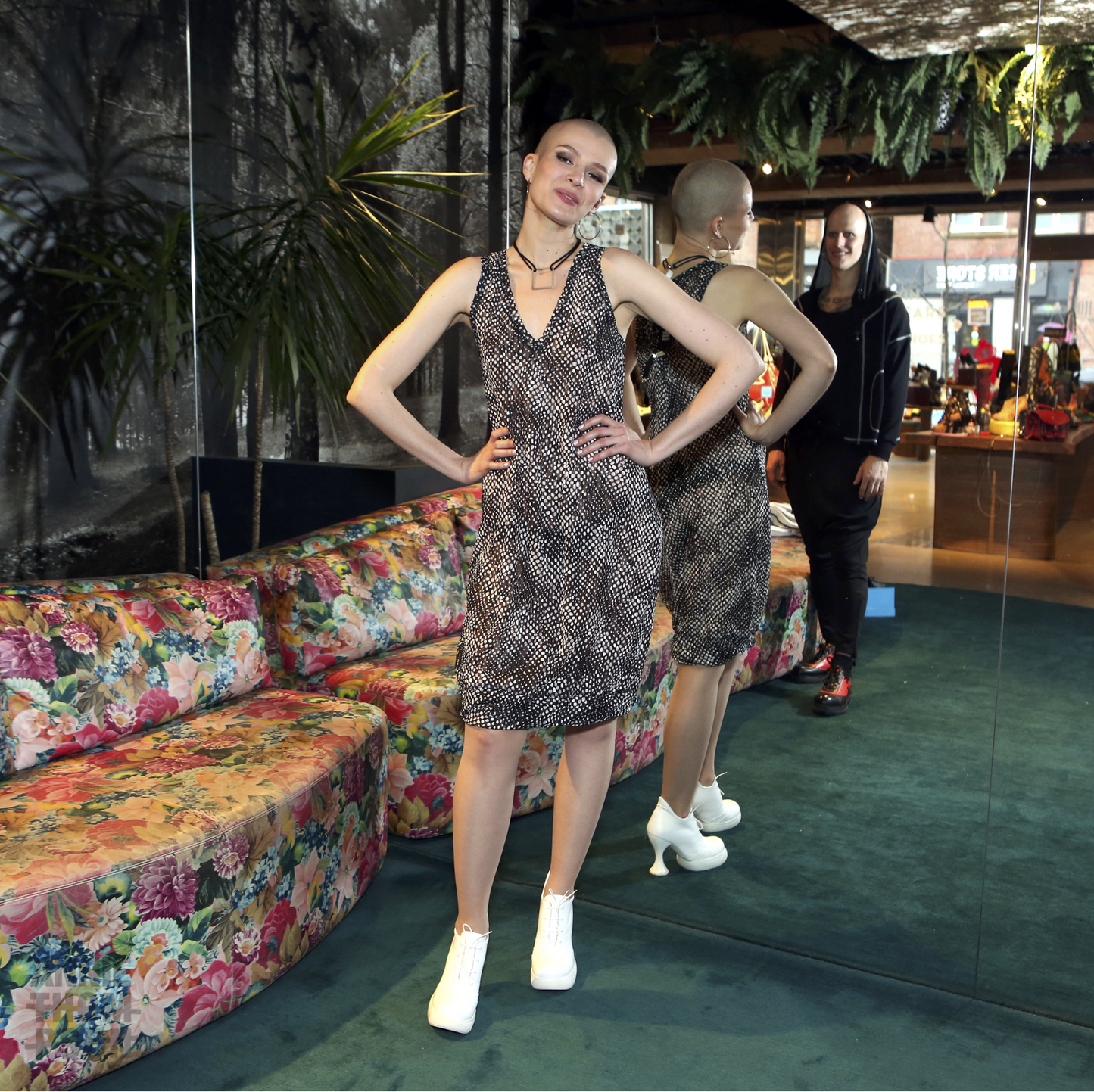 Simplicated Top/Dress  I  Sheer  I Waterfall