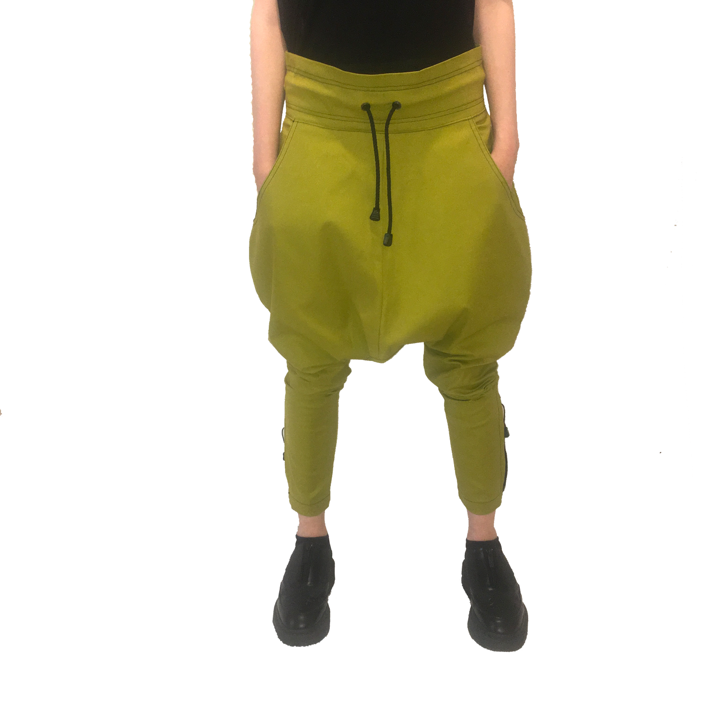 Jump Around Pant I Chartreuse Cotton Lycra