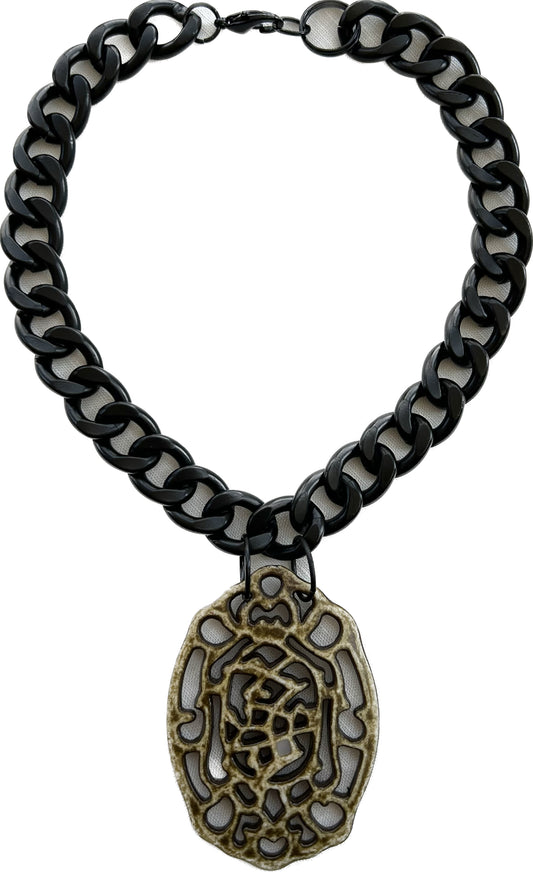 Black Chain Pendant