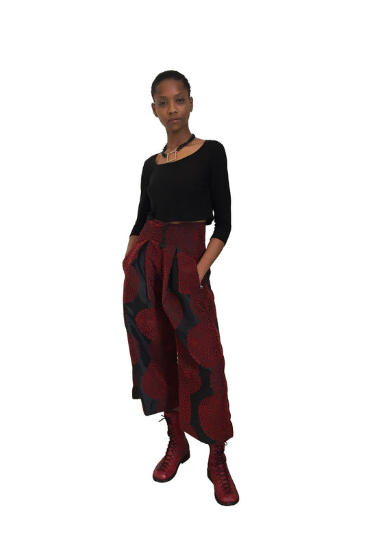 Swag High-Waisted Pant I sand Flocking