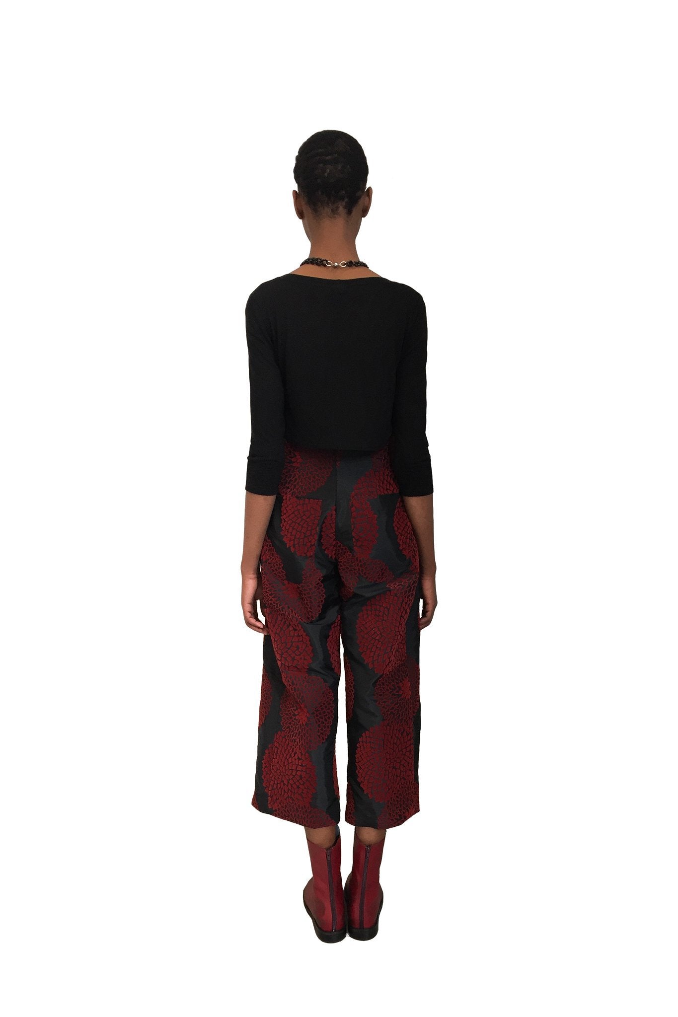 Swag High-Waisted Pant I sand Flocking