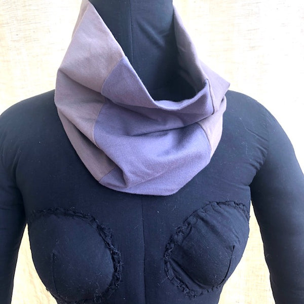 Neck Bandeau - Sand / Grey lavender