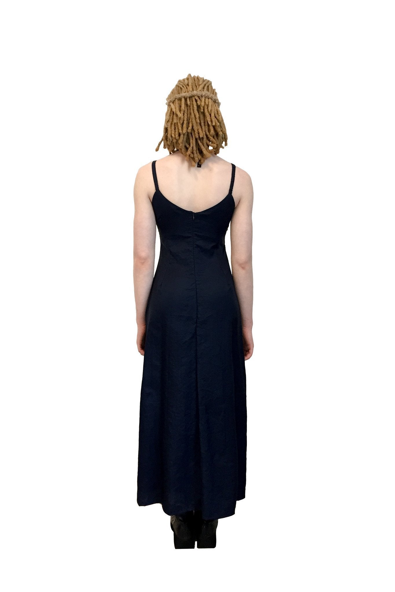 Sweet Pea Dress I Black Cotton