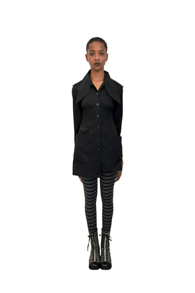 Antwerp Jacket Blouse I Black