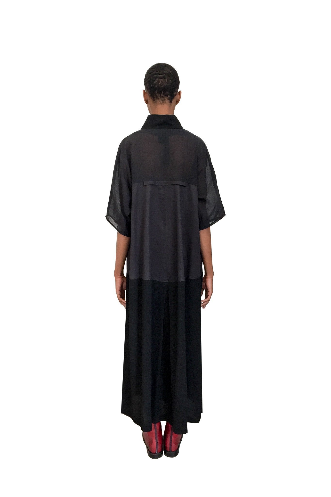 Osaka Robe I Black Sheer