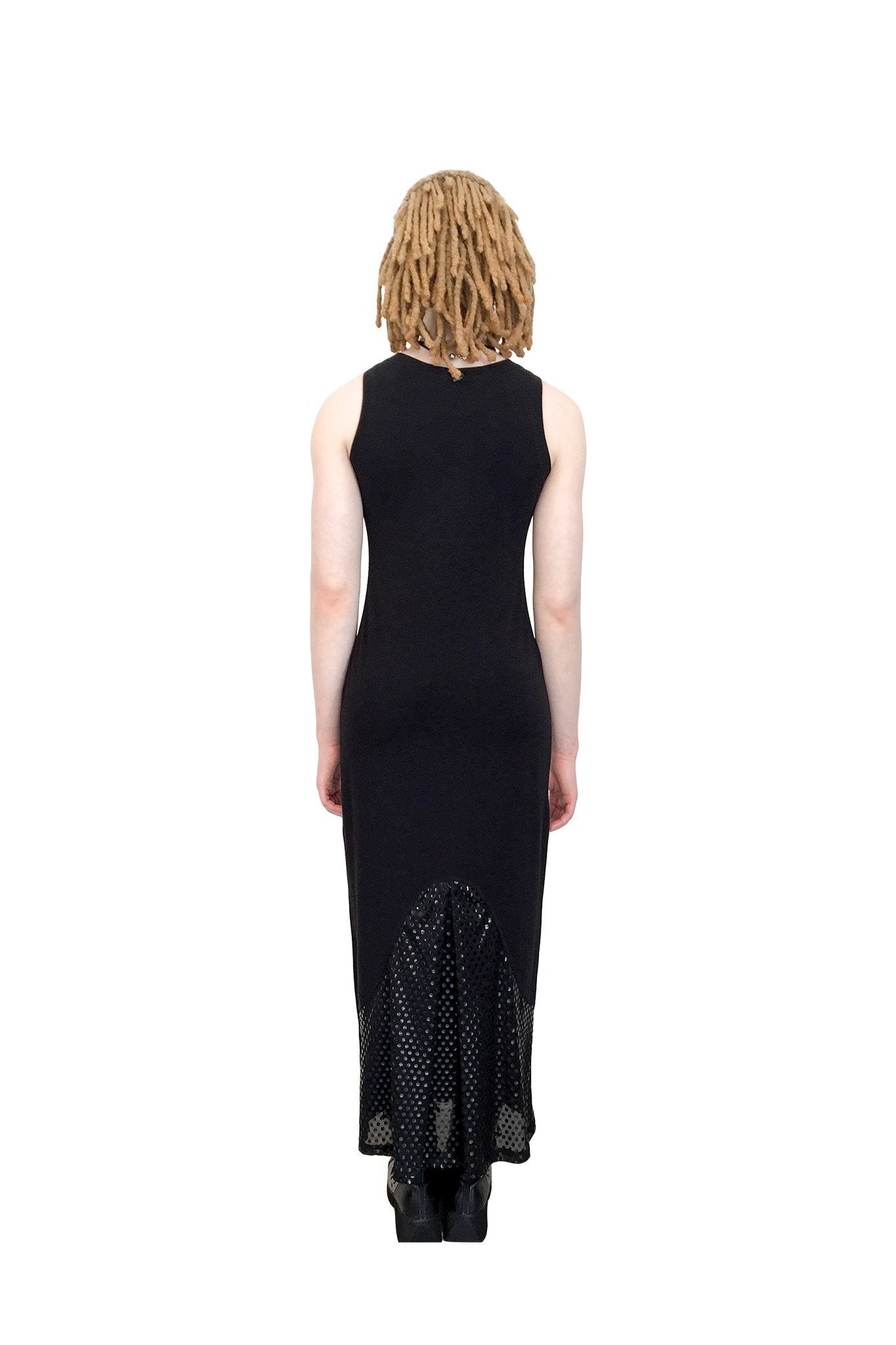 Dragon Dress I Black Organic Cotton + Lycra
