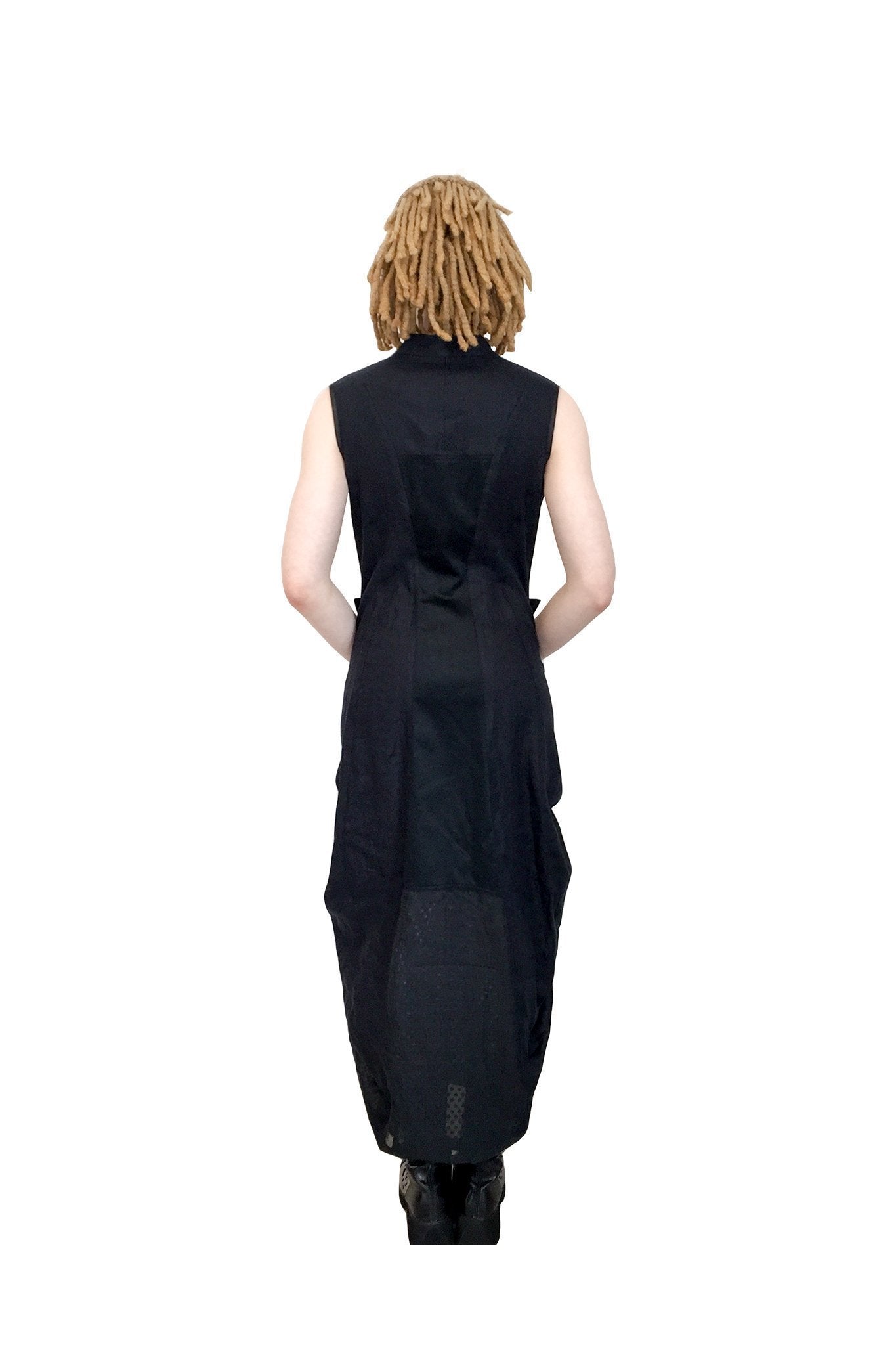 Black Widow Dress I Black Belvedere Cotton