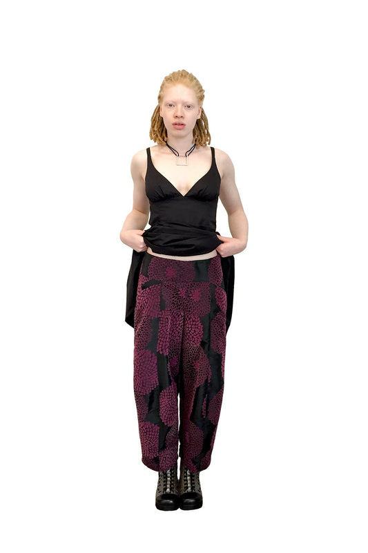 Swag High-Waisted Pant I Plum Flocking