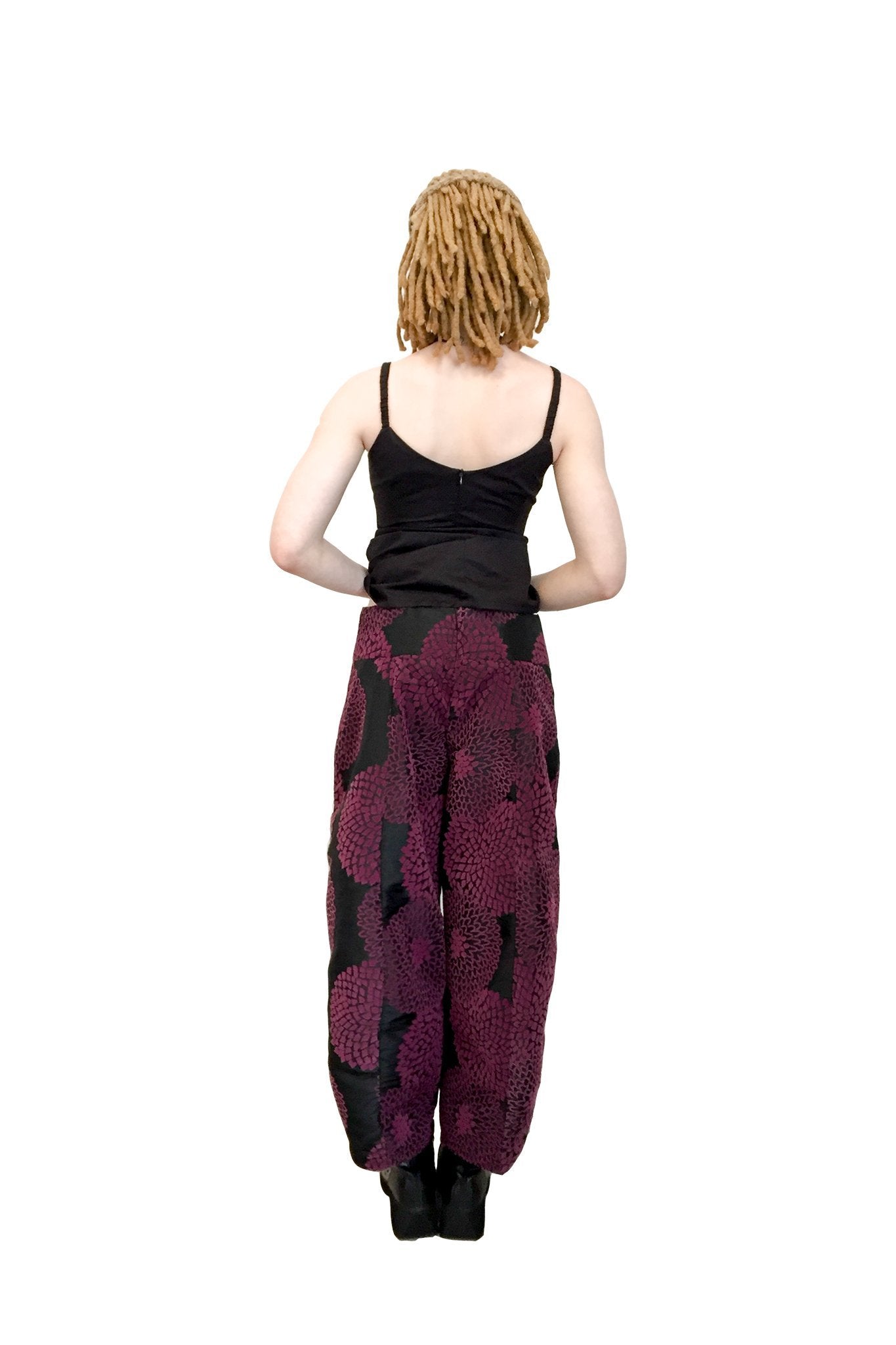 Swag High-Waisted Pant I Plum Flocking