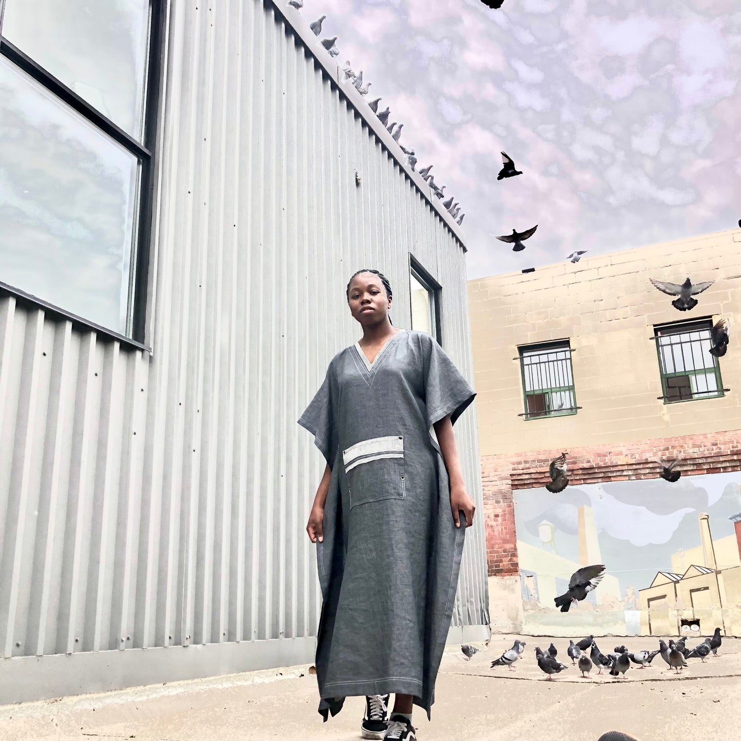 Lounge Lizard ⭐️ Kaftan Dress
