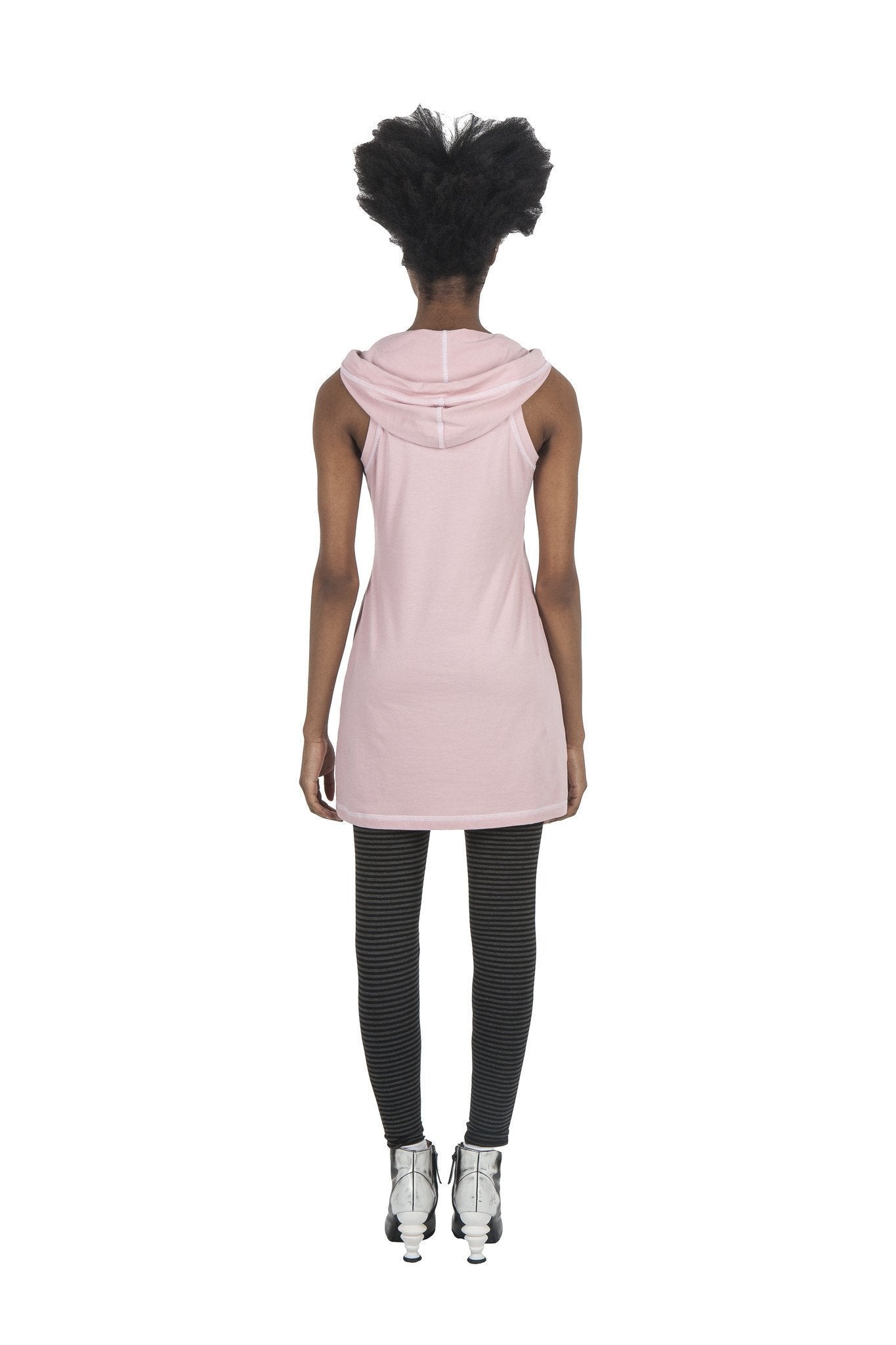 Razor Sharp Hoody Top I  Rose